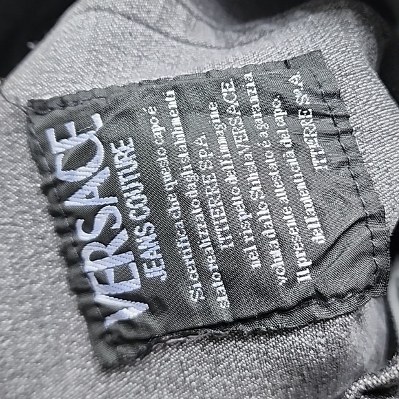 Vintage Versace Jeans Couture Stretch Faded Denim Jeans - Picture 8 of 11